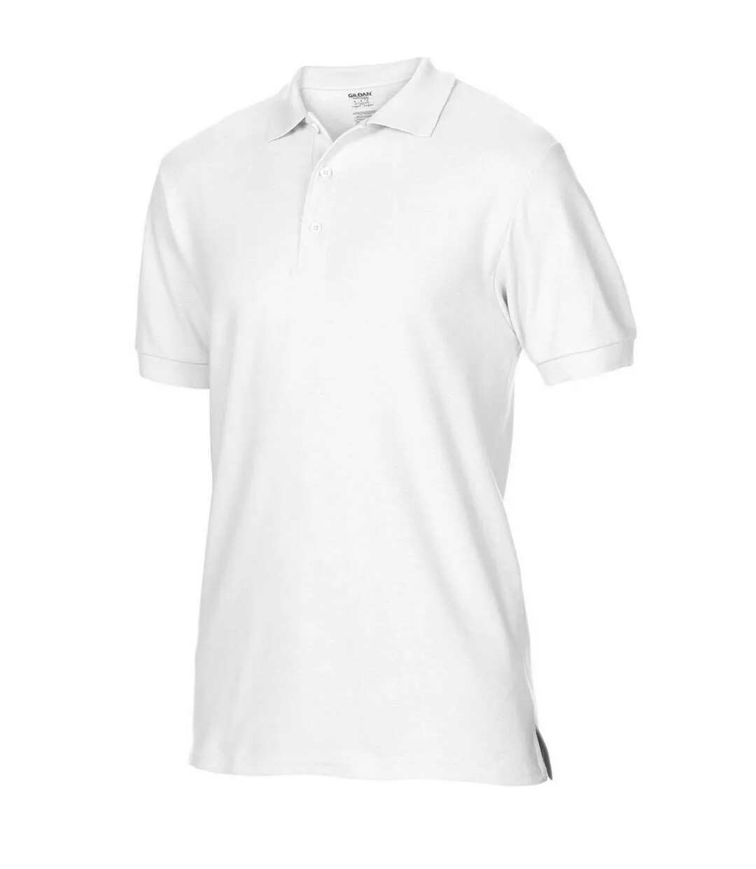 Polo Hammer Homme Blanc Gildan-3