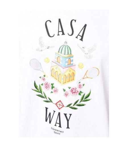 T-shirt Casa Way Homme Blanc Casablanca