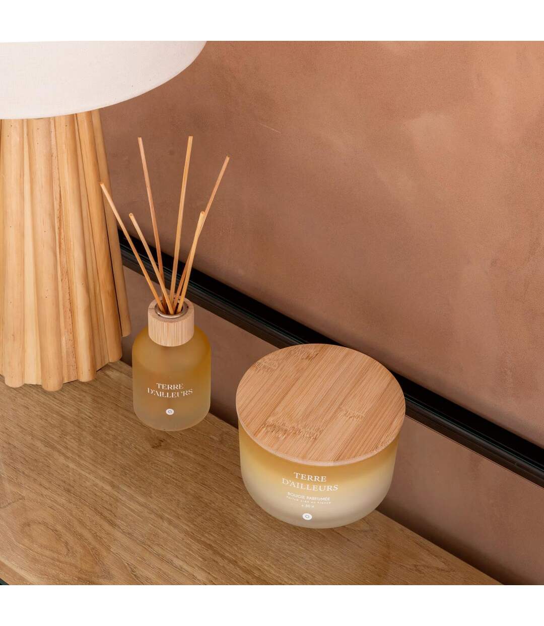 Diffuseur de Parfum en Verre Sana 150ml Terre d'Ailleurs-2
