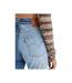 Womens/ladies 501 Original Jeans Two Tone Blue Indigo Levis-4