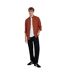 Chemise À Boutons Manches Longues Motif/style Rétro Homme Teck Farah-1
