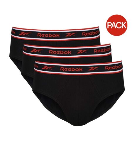 Lot De 3  Slips Homme Noir Reebok