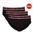 Lot De 3  Slips Homme Noir Reebok-2