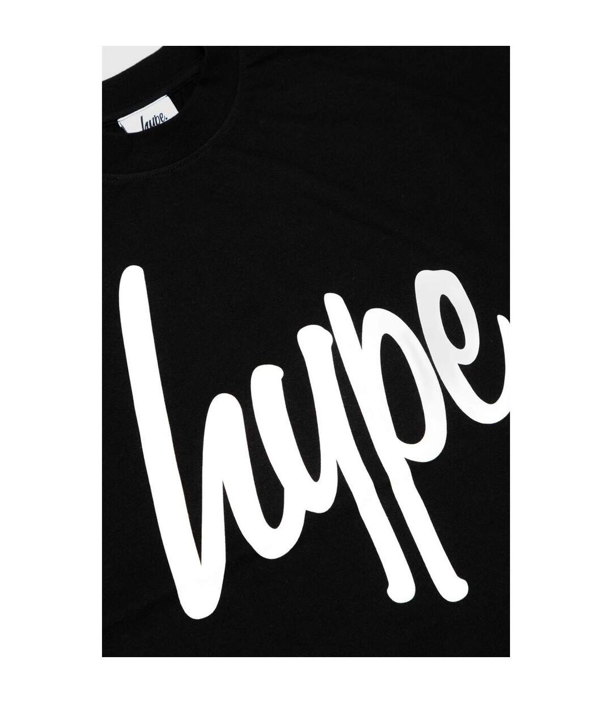 Hype Mens Script T-Shirt (Black)