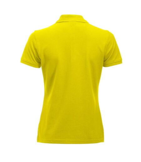 Polo Manhattan Femme Jaune Fluo Clique