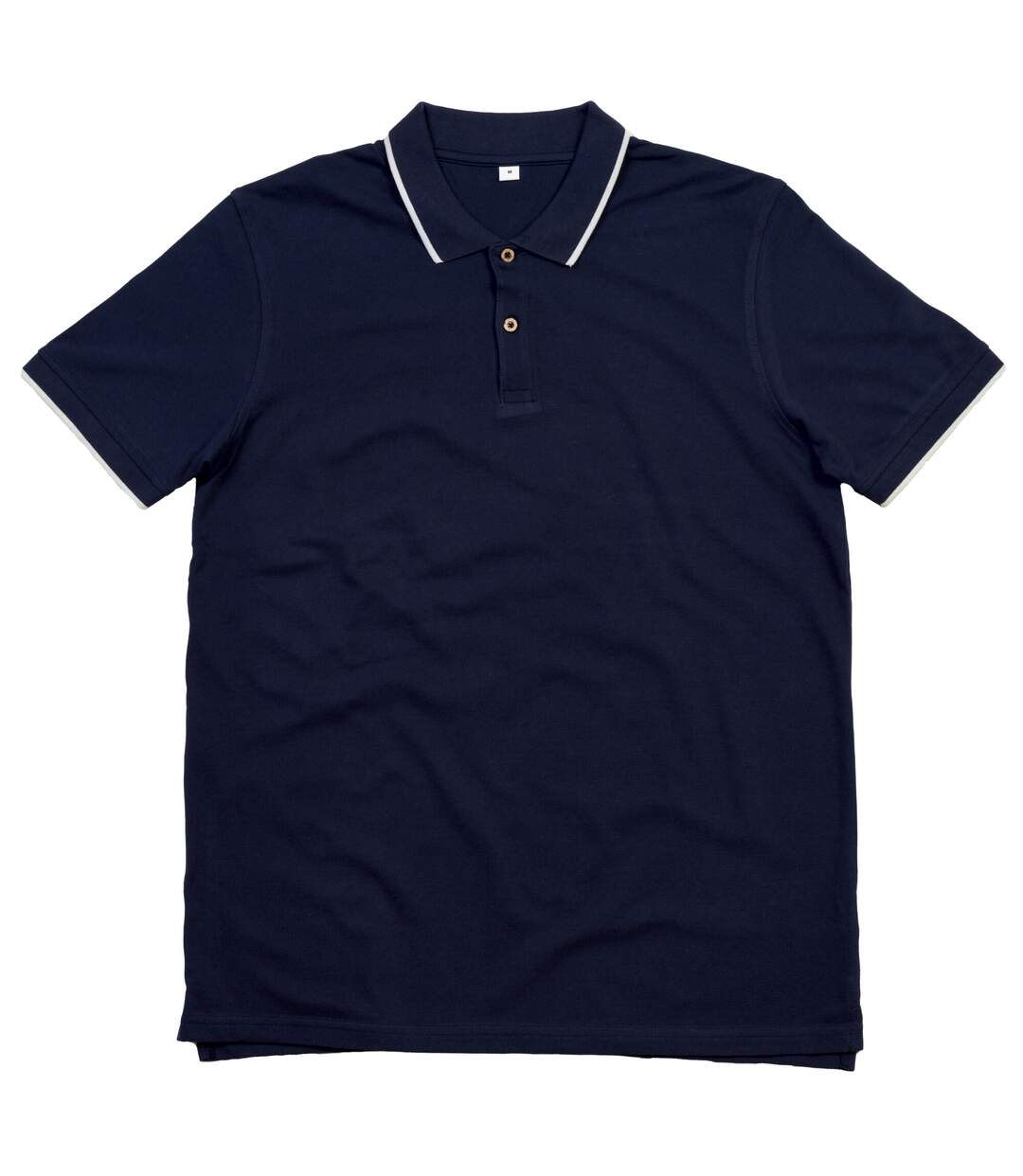 Polo homme bleu marine / blanc Mantis-1