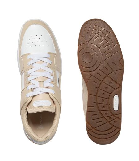 Baskets court cage homme blanc Lacoste