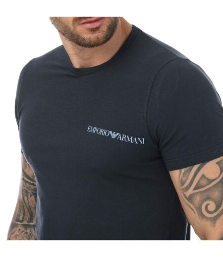 Pack of 2  Mens underwear logo t-shirt  white/black Emporio Armani