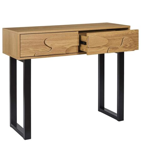 Console 2 tiroirs CALYPSO - Beige