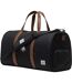 Novel recycled duffle bag one size solid black Herschel