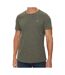 T-shirt Kaki Homme Tommy Hilfiger Slim Jaspe - 3XL