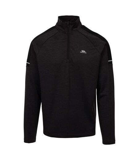 Haut De Sport Caldez Homme Noir Chiné Trespass