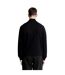 Haut De Golf À Col Montant Zippé Motif/style Logo Brodé Homme Noir Lyle & Scott-3