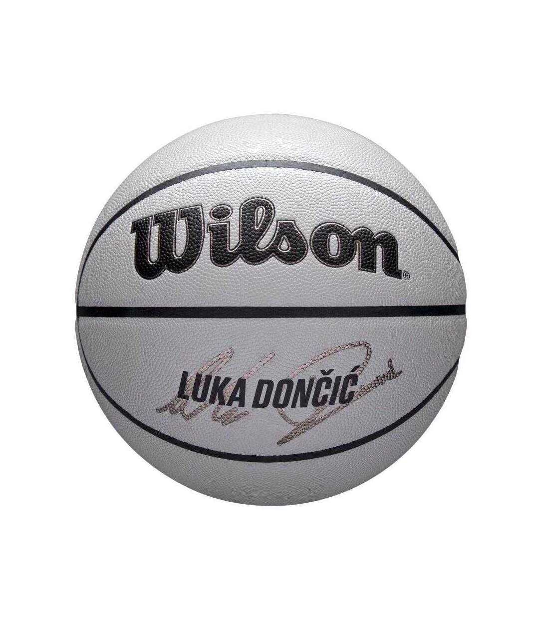 Ballon De Basket Motif/style Nba Doncic Taille 7 Gris Wilson-1