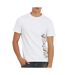 T-shirt Blanc Homme Guess Vertical G-M4RI30J1314 - L