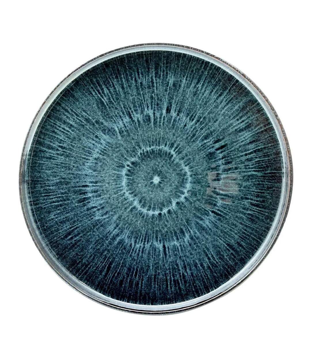 Lot de 6 Assiettes à Dessert Eva 21cm Bleu-1