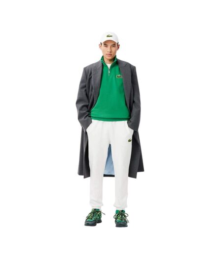 Sweat Style Badge Accent Adulte Vert Lacoste