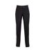 Womens/ladies iris straight leg pants black Premier