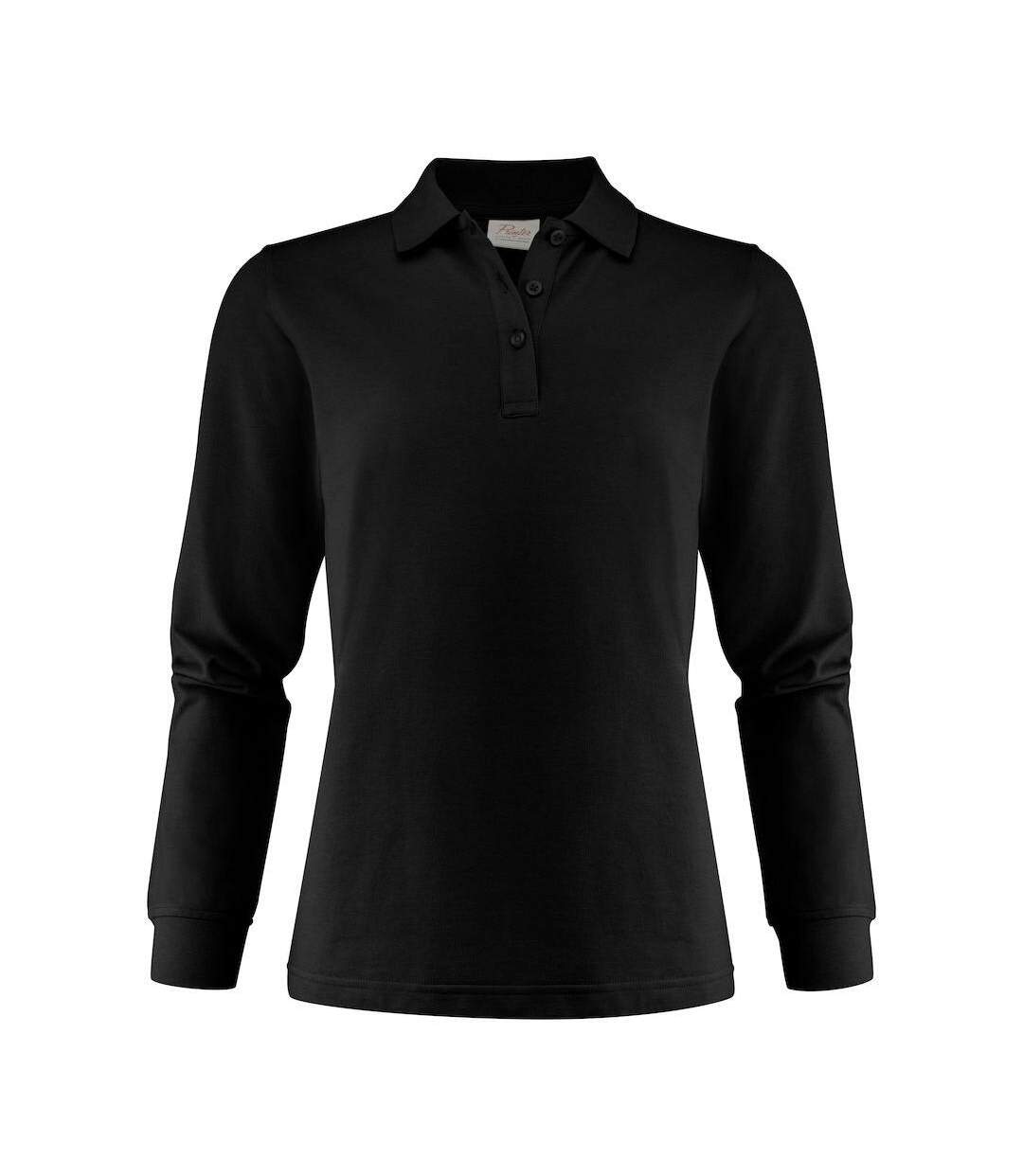 Womens/ladies Surf Pro T-shirt Black Printer-1