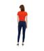 Womens/ladies Denim Skinny Jeans Dark Blue Vero Moda-3