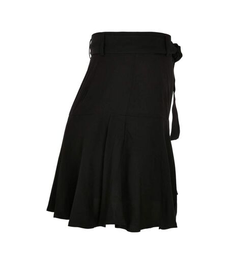 Mini Jupe Motif/style Uni Femme Noir Urban Classics