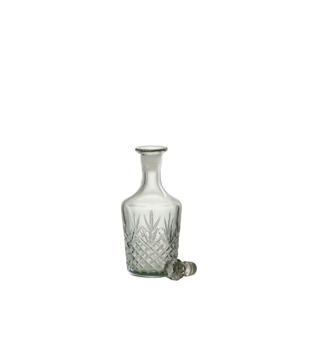 Carafe Design en Verre Faune 28cm Transparent-2