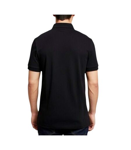 Polo noir homme lee cooper glc2046