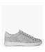 Geox Womens/Ladies Jaysen Suede Sneakers (Ice Grey/White) - UTFS9090