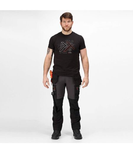 Pantalon De Travail Homme Gris Noir Regatta Professional