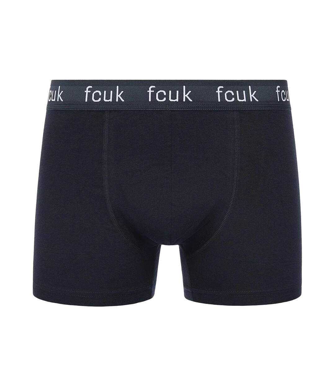 Pack of 3  Mens fcuk22 boxer shorts  black French Connection-4