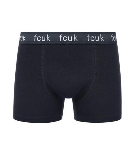 Pack of 3  Mens fcuk22 boxer shorts  black French Connection