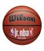 Ballon De Basket Motif/style Logo Jr Nba Taille 7 Marron Wilson-1