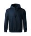 Sweat À Capuche Moon Homme Bleu Marine Malfini-1