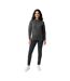 Unisex Adult Rila Recycled Cotton Lightweight Hoodie Anthracite Iqoniq-1