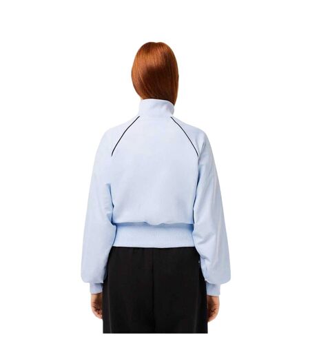 Womens/ladies Raglan Track Jacket Blue Lacoste