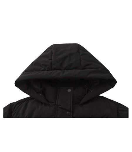 Womens/ladies Puffer Jacket Black Everlast