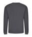 Unisex adult soft touch sweatshirt shark grey Awdis-2