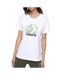 T-shirt Blanc Femme Converse 3219 - L