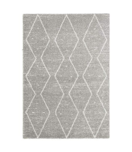 Tapis shaggy tissé motif abstrait AMORE 10