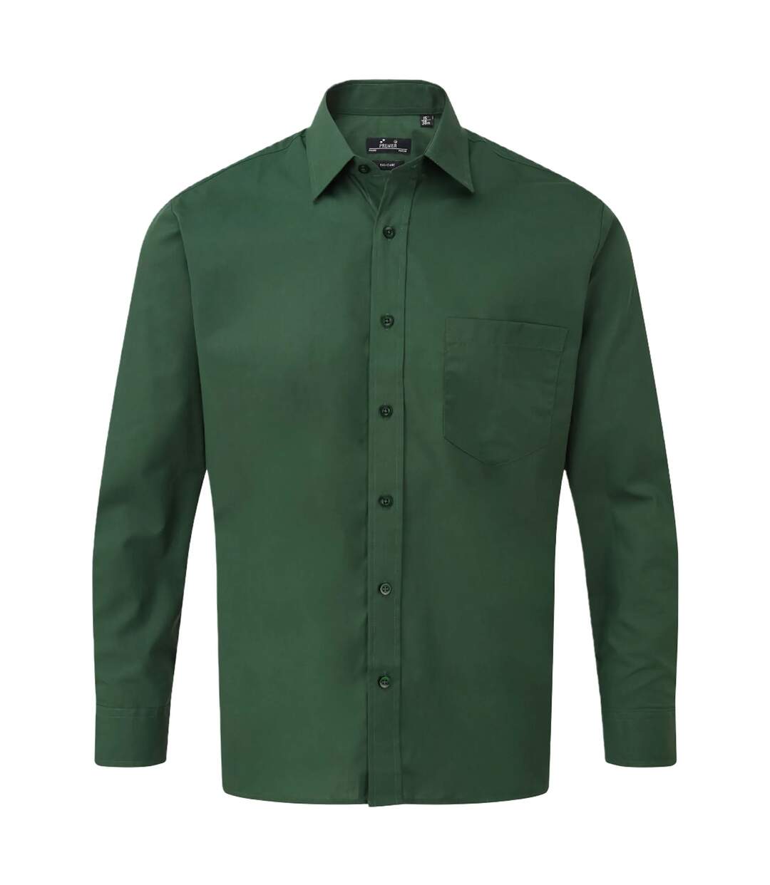 Chemise Homme Vert Bouteille Premier-1