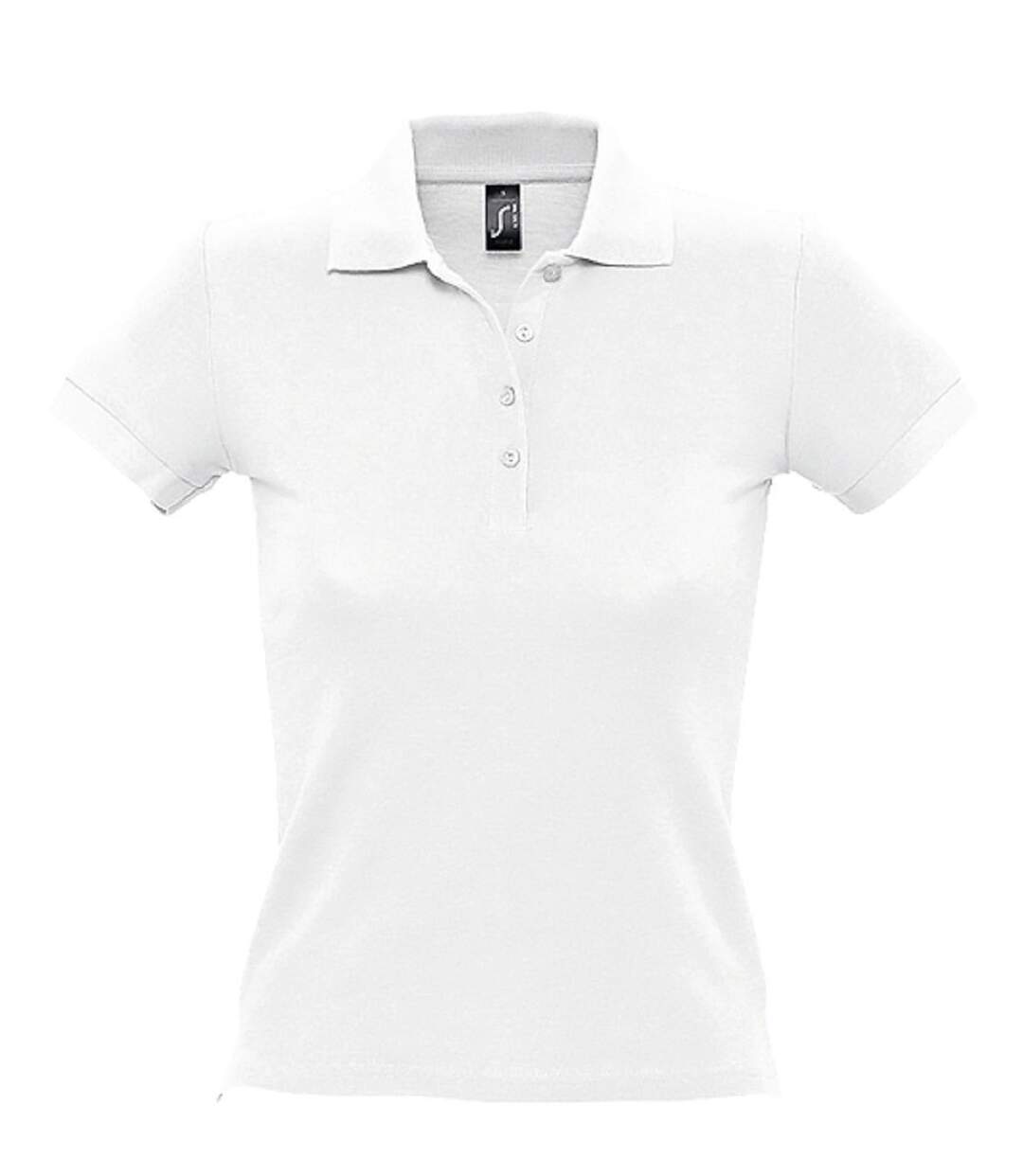 Polo manches courtes - Femme - 11310 - blanc