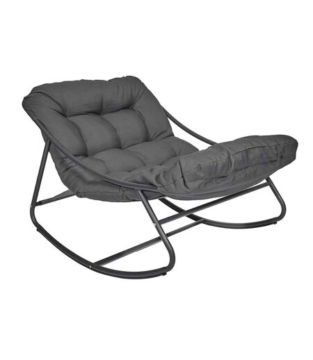 Fauteuil à bascule TENERIFE - Anthracite