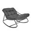 Fauteuil à bascule TENERIFE - Anthracite-1