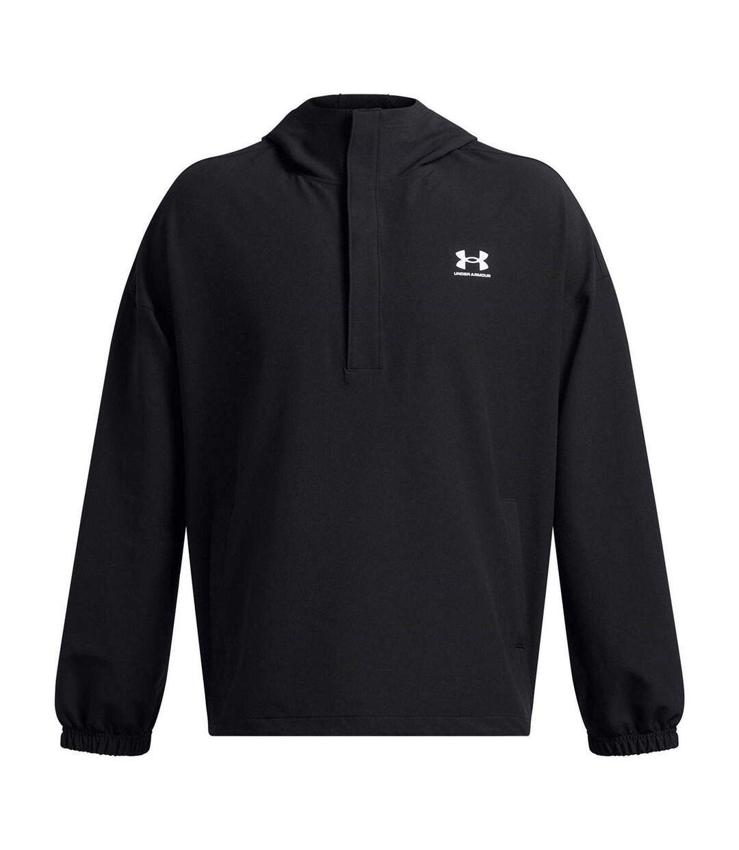 Mens Relaxed Fit Hoodie Black Under Armour-2