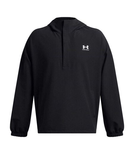 Mens Relaxed Fit Hoodie Black Under Armour