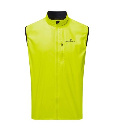 Mens Core Gilet Fluorescent Yellow Ronhill