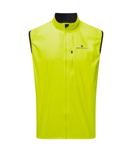 Mens Core Gilet Fluorescent Yellow Ronhill