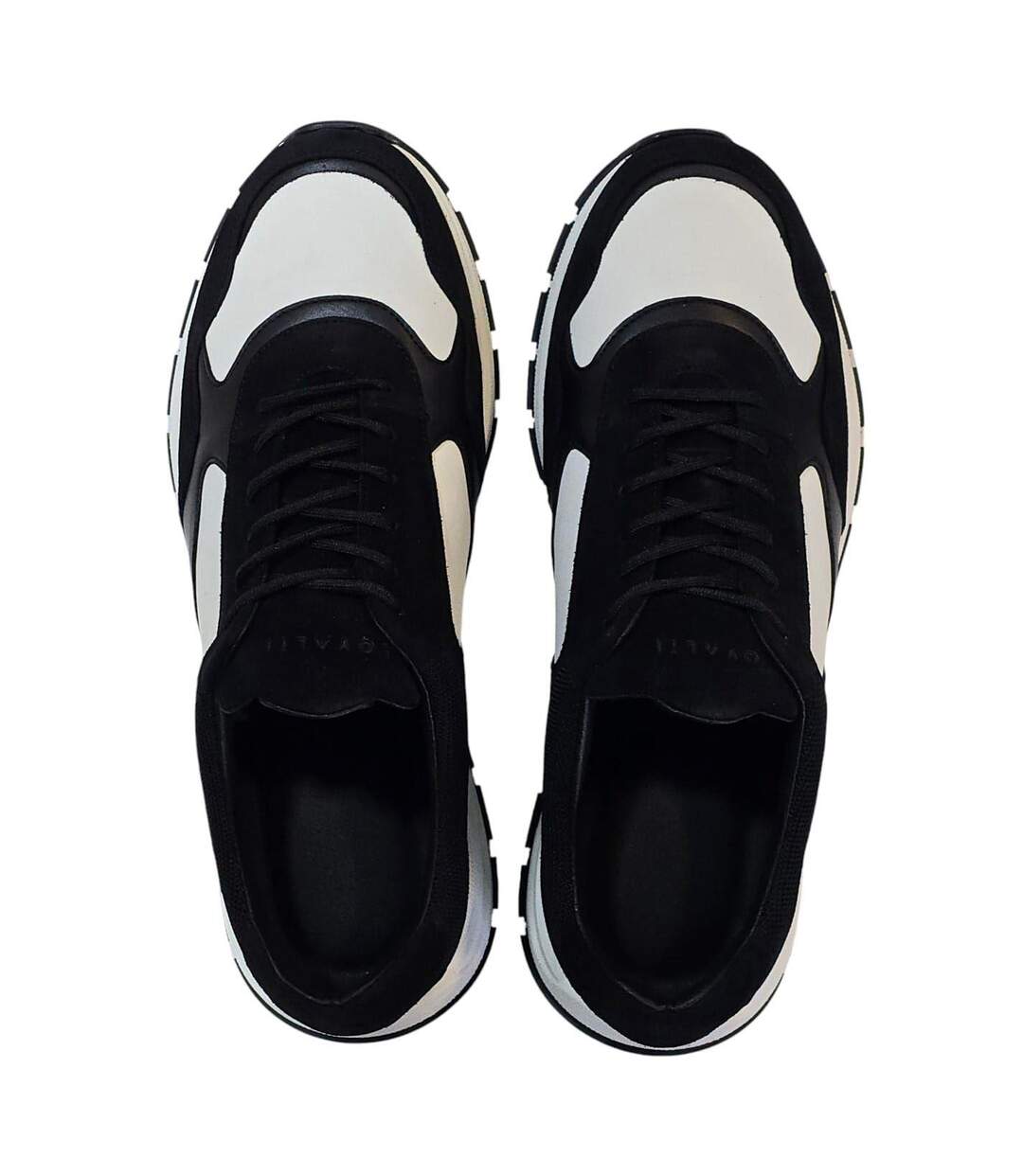 Baskets Martin Homme Blanc Noir Loyalti-4
