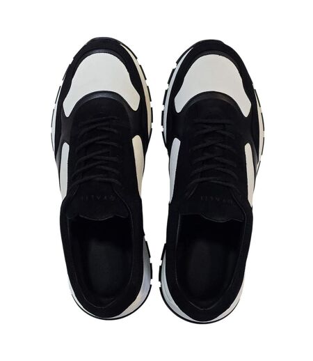 Baskets Martin Homme Blanc Noir Loyalti