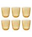 Lot de 6 Verres Réutilisables Barbra 47,3cl Jaune-1